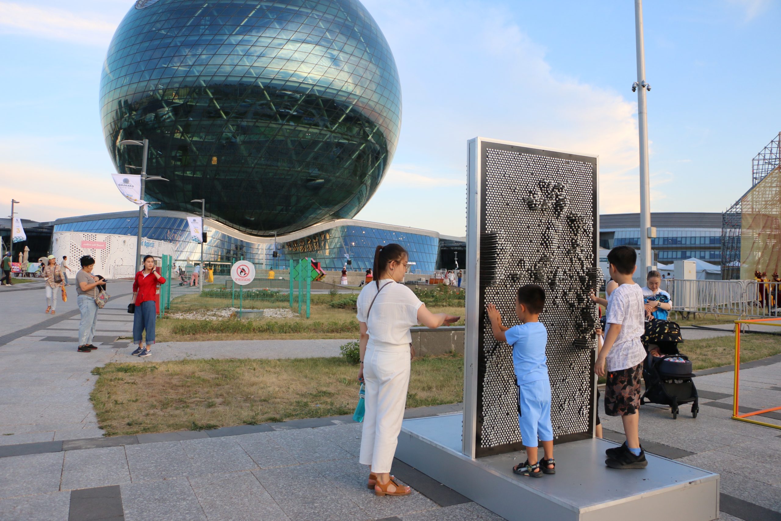 Summer activities on the territory of the EXPO Business Center