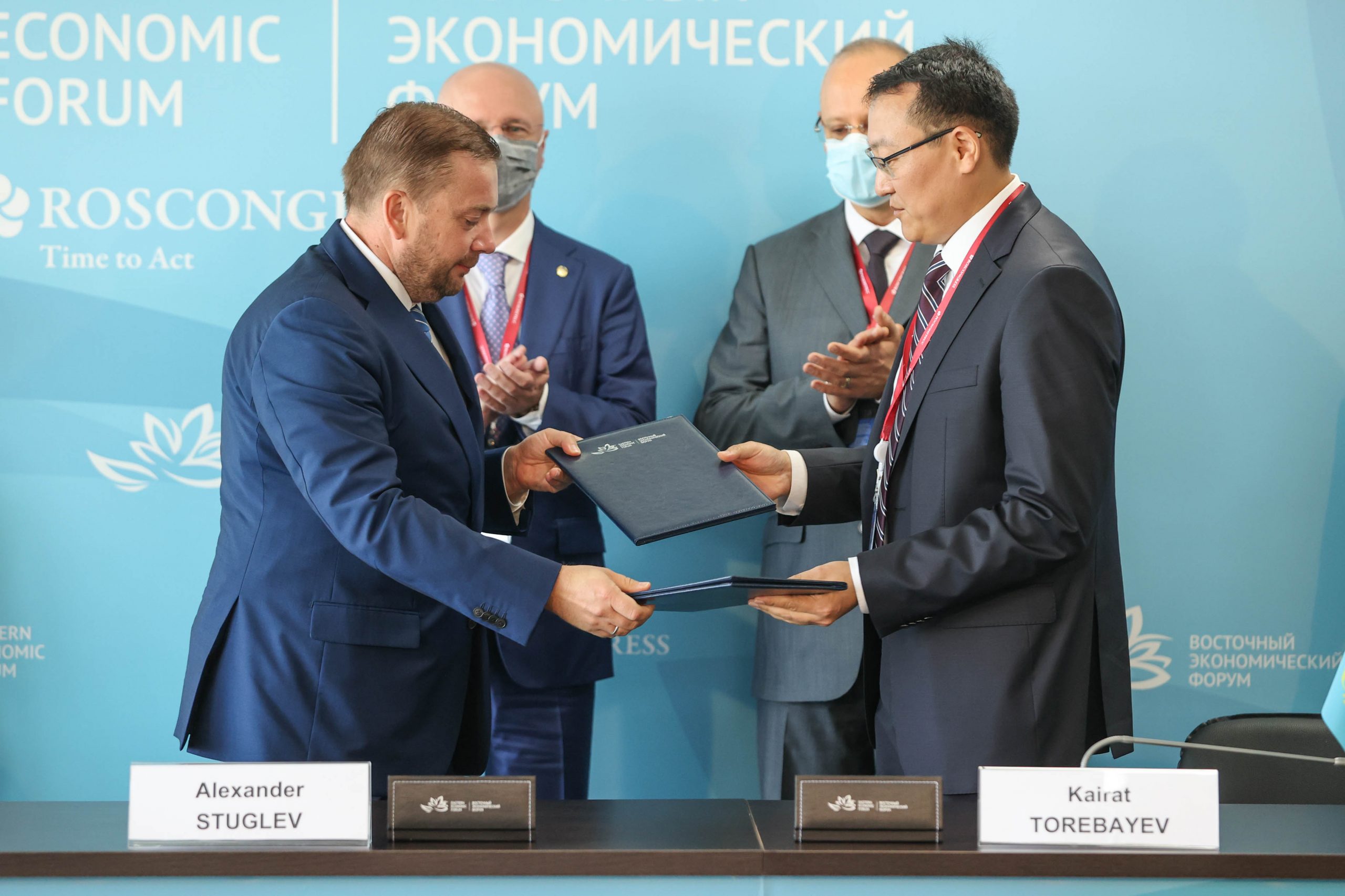 Национальная компания «QazExpoCongress» и Фонд «Росконгресс» подписали соглашение о сотрудничестве