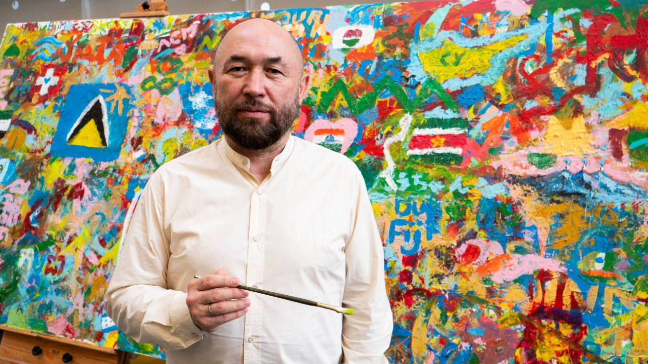 World Painting of Kazakhstan Pavilion at EXPO 2020 Dubai   got into the Guinness World Records