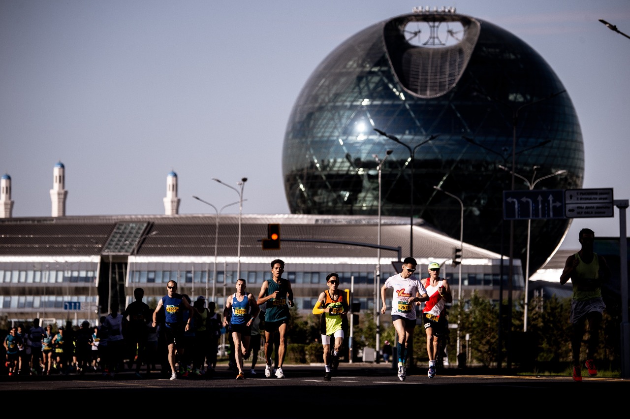 Награждение победителей старта Nur-Sultan Half Marathon прошло на территории МВЦ EXPO
