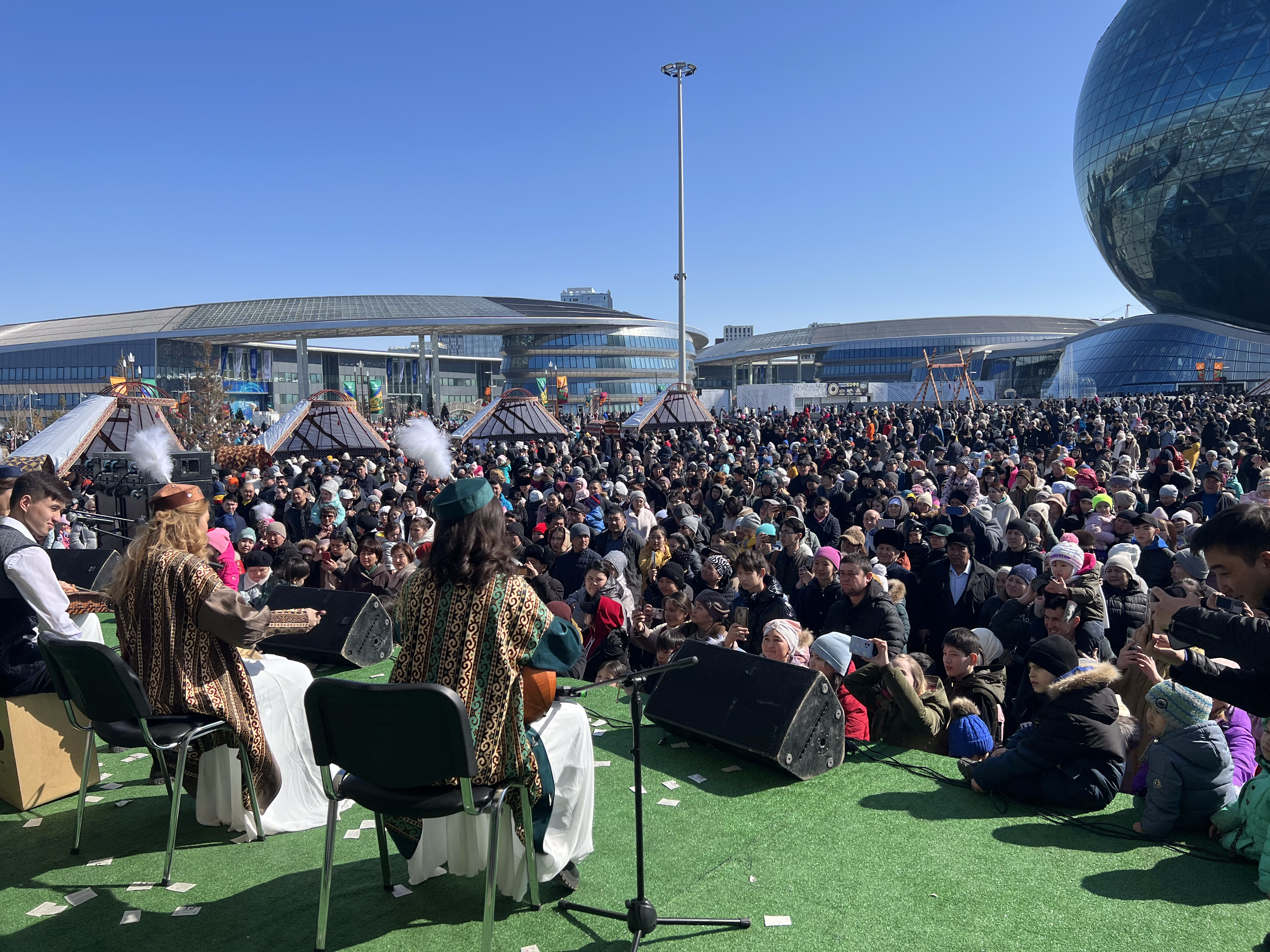Large-scale celebration of Nauryz takes place at the EXPO